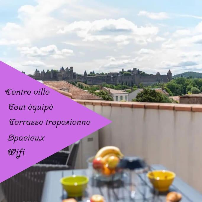 La Majestueuse Cite Apartamento Carcassonne Exterior foto